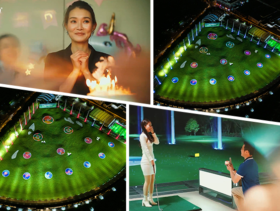 GOLF+無限玩法！高爾夫智能燈光互動(dòng)控制系統(tǒng)等您來體驗(yàn)